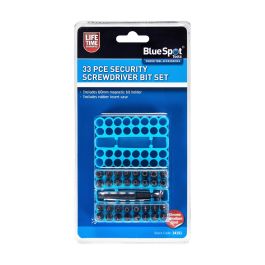 Blue Spot Tools 33 PCE Security Screwdriver Bit Set - Blue Spot Tools