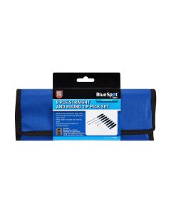 Blue Spot Tools 8 PCE Straight And Round Tip Pick Set In Wallet