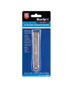 Blue Spot Tools 32 Blade Feeler Gauge