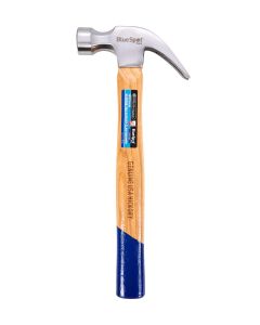 Blue Spot Tools 20oz (560g) Genuine Hickory Claw Hammer