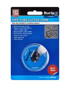Blue Spot Tools 15mm Pipe And Tube Cutter With Extra Blade