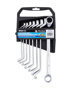 Blue Spot Tools 8 PCE Metric Deep Offset Ring Spanners (6-22MM)