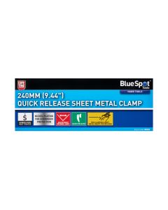 Blue Spot Tools 280MM Quick Release Sheet Metal Clamp