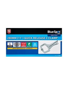 Blue Spot Tools 280MM (11") Quick Release C Clamp