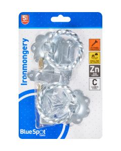  Blue Spot Tools Ironmongery 152mm Zinc Plated Twisted Ring Latch