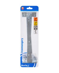  Blue Spot Tools Ironmongery 250mm Zinc Plated Tee Hinge