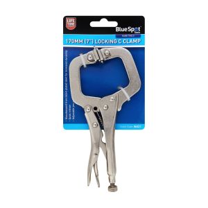 Blue Spot Tools 170mm (7") Locking C Clamp