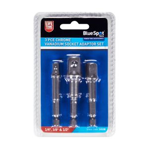 Blue Spot Tools 3 PCE Socket Adaptor Set (1/4", 3/8" & 1/2")