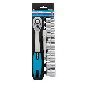 Blue Spot Tools 12 PCE 1/2" Metric Ratchet & Socket Set (10-24mm)