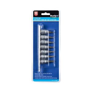 Blue Spot Tools 7 PCE 3/8" Security Torx Bit Set (T10-T40)