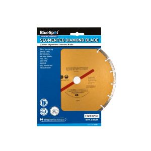 Blue Spot Tools 230mm (9") Segmented Gold Diamond Dry Cutting Disc