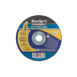 Blue Spot Tools 75mm (3") Metal Cutting Disc