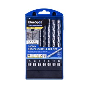 Blue Spot Tools 7 PCE 160mm SDS Plus Drill Bit Set (5-12mm)