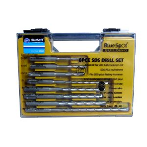 Blue Spot Tools 8 PCE SDS Plus Drill Bit Set (5-12mm)