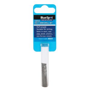 Blue Spot Tools 10 PCE 1.5mm HSS Drill Set