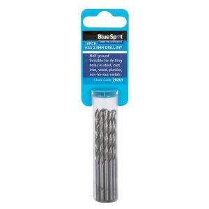 Blue Spot Tools 10 PCE 3.5mm HSS Drill Set