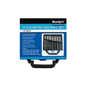 Blue Spot Tools 99 PCE HSS Drill Set (1.5-10mm)