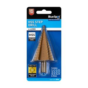 Blue Spot Tools HSS Step Drill (4-42mm)