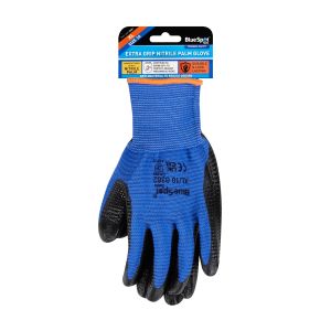 Blue Spot Tools XL Extra Grip Nitrile Palm Glove