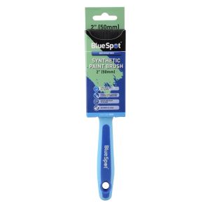 Blue Spot Tools 2" (50mm) Synthetic Paint Brush with Soft Grip Handle