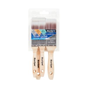 Blue Spot Tools 5 PCE Synthetic Paint Brush Set (2 PCE – 1”. 2 PCE – 1 ½”. 1 PCE – 2”)