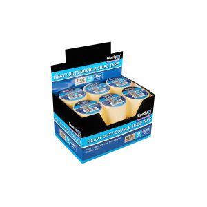 Blue Spot Tools 48mm x 5M Heavy Duty Beige Double Sided Tape