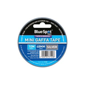 Blue Spot Tools 48mm x 10M Mini Silver Gaffa Tape