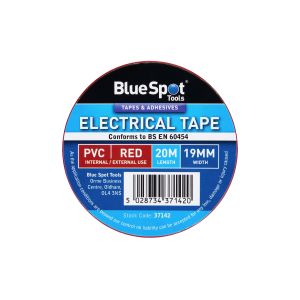 Blue Spot Tools 20M Red PVC Electrical Tape