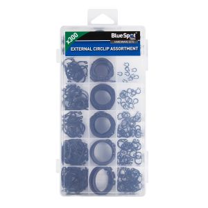 Blue Spot Tools 300 PCE Assorted External Circlip Set