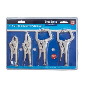 Blue Spot Tools 4 PCE Mini Locking Plier Set