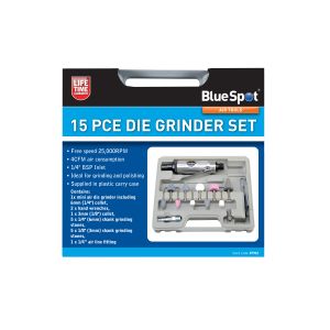 Blue Spot Tools 15 PCE Air Die Grinder Set