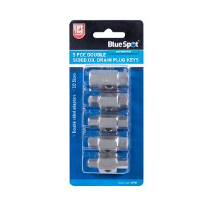 Blue Spot Tools 5 PCE Double Sided Oil Drain Plug Keys