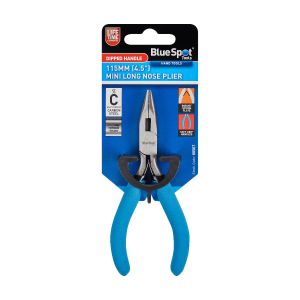 Blue Spot Tools Soft Grip Mini Long Nose Plier