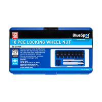 Blue Spot Tools 10 PCE Locking Wheel Nut (18-25mm)