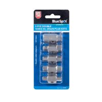 Blue Spot Tools 5 PCE Double Sided Oil Drain Plug Keys