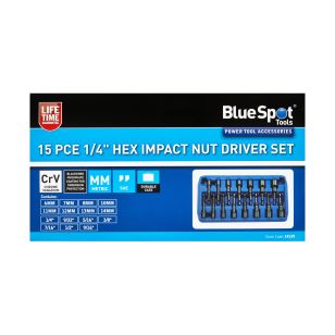 Blue Spot Tools 15 PCE 1/4