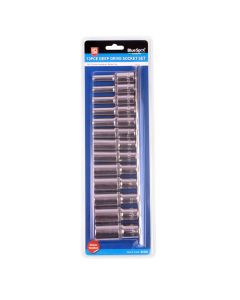 Blue Spot Tools 13 PCE 3/8" Metric Deep Socket Set (6-19mm)