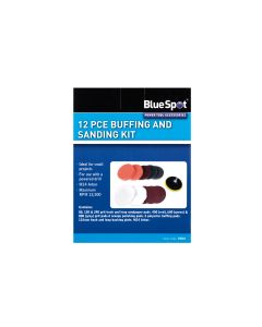 Blue Spot Tools 12 PCE Buffing and Sanding Kit