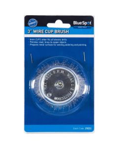 Blue Spot Tools 75mm (3") Wire Cup Brush