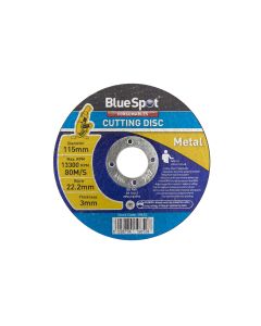 Blue Spot Tools 115mm (4.5") Metal Cutting Disc