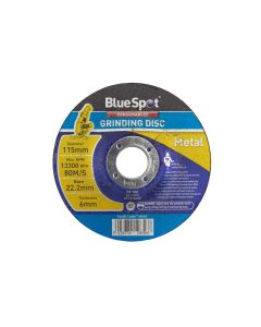 Blue Spot Tools 115mm (4.5") Metal Grinding Disc