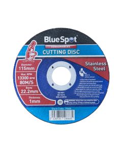 Blue Spot Tools 115mm (4.5") Stainless Steel Cutting Disc