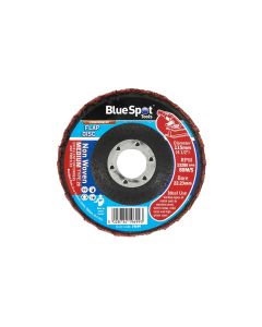 Blue Spot Tools 115mm (4.5") Medium Non Woven Flap Disc