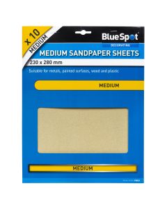 Blue Spot Tools 10 PCE Medium Sandpapers