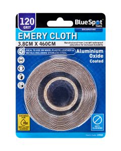 Blue Spot Tools 3.8cm x 460cm Emery Cloth 120 Grit