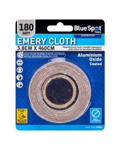 Blue Spot Tools 3.8cm x 460cm Emery Cloth 180 Grit