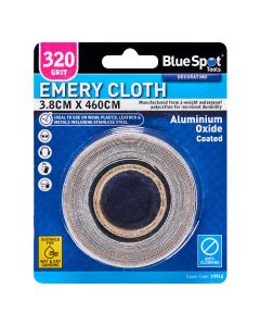 Blue Spot Tools 3.8cm x 460cm Emery Cloth 320 Grit