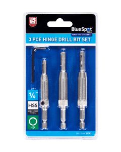 Blue Spot Tools 3 PCE Hinge Drill Bit Set