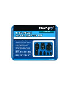 Blue Spot Tools 8 PCE Impact Socket Adaptor Set (1/4"-1")