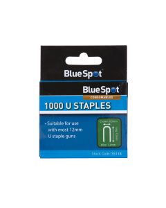 Blue Spot Tools 1000 PCE 12mm U-Staples